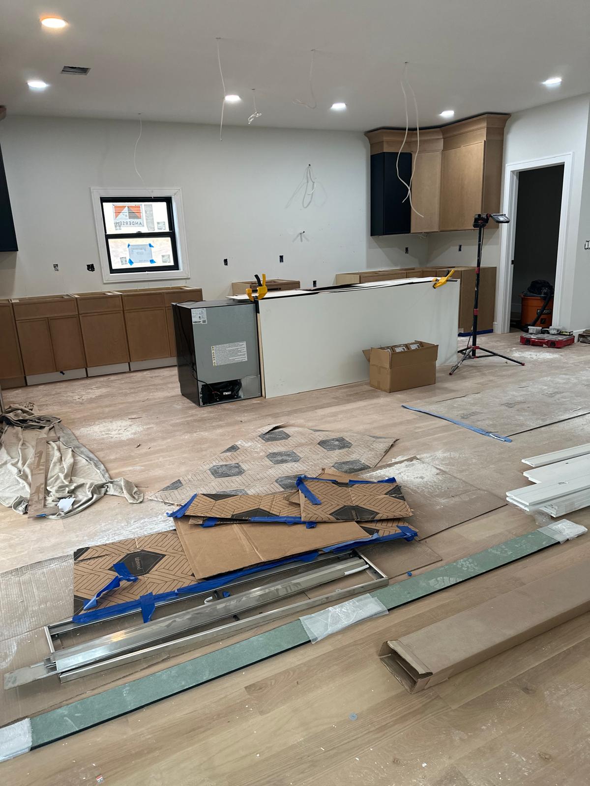 Interior remodel completed in New Jersey by Toro General Construction