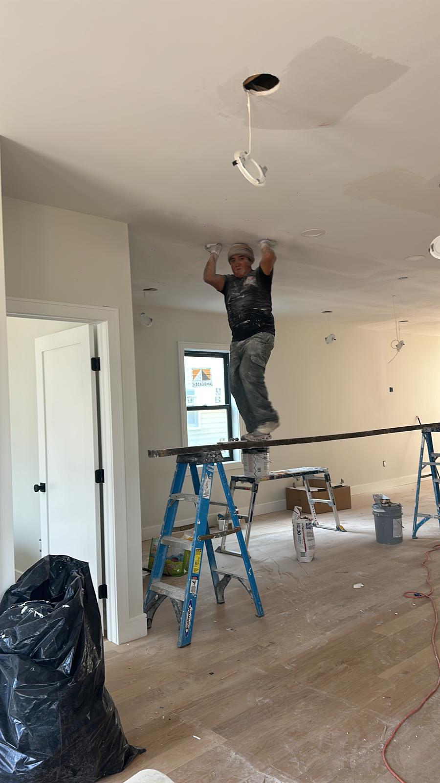 Full house painting project in New Jersey by Toro General Construction