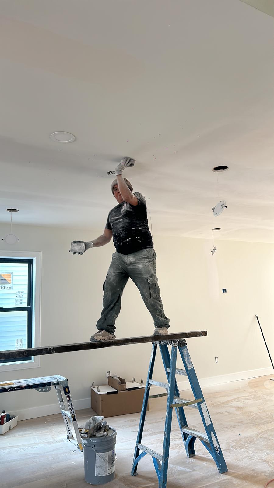 Interior painting completed in New Jersey by Toro General Construction