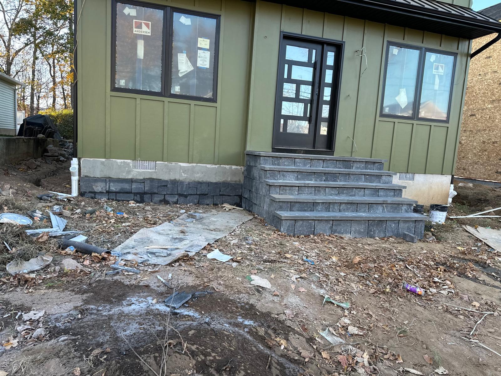 Paver patio project in New Jersey by Toro General Construction