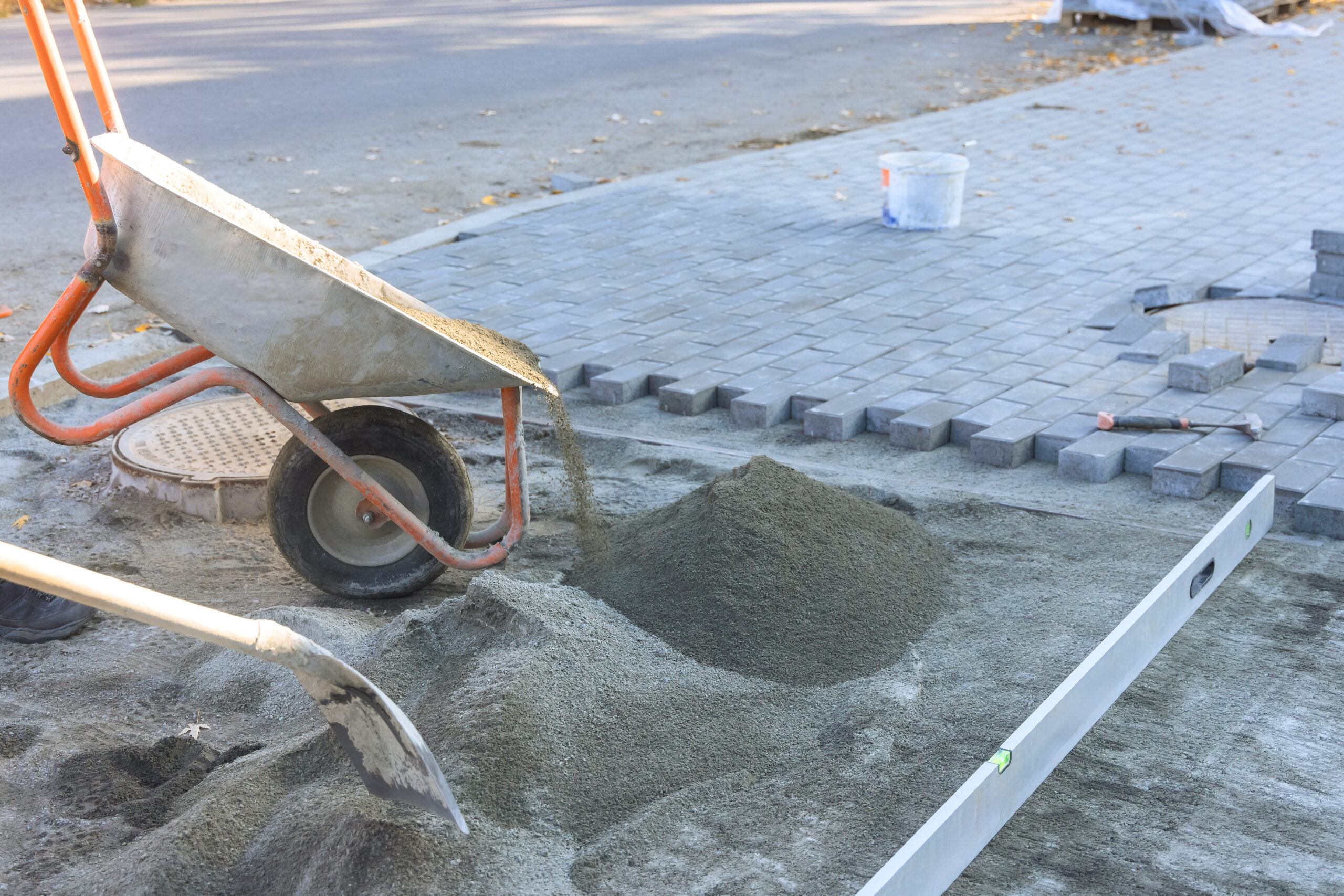 Paver driveway completed by Toro General Construction in New Jersey