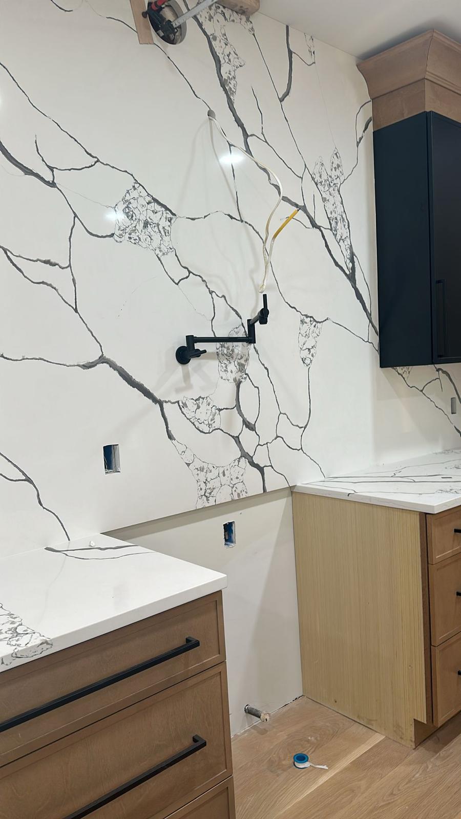 Tile installation project in New Jersey by Toro General Construction