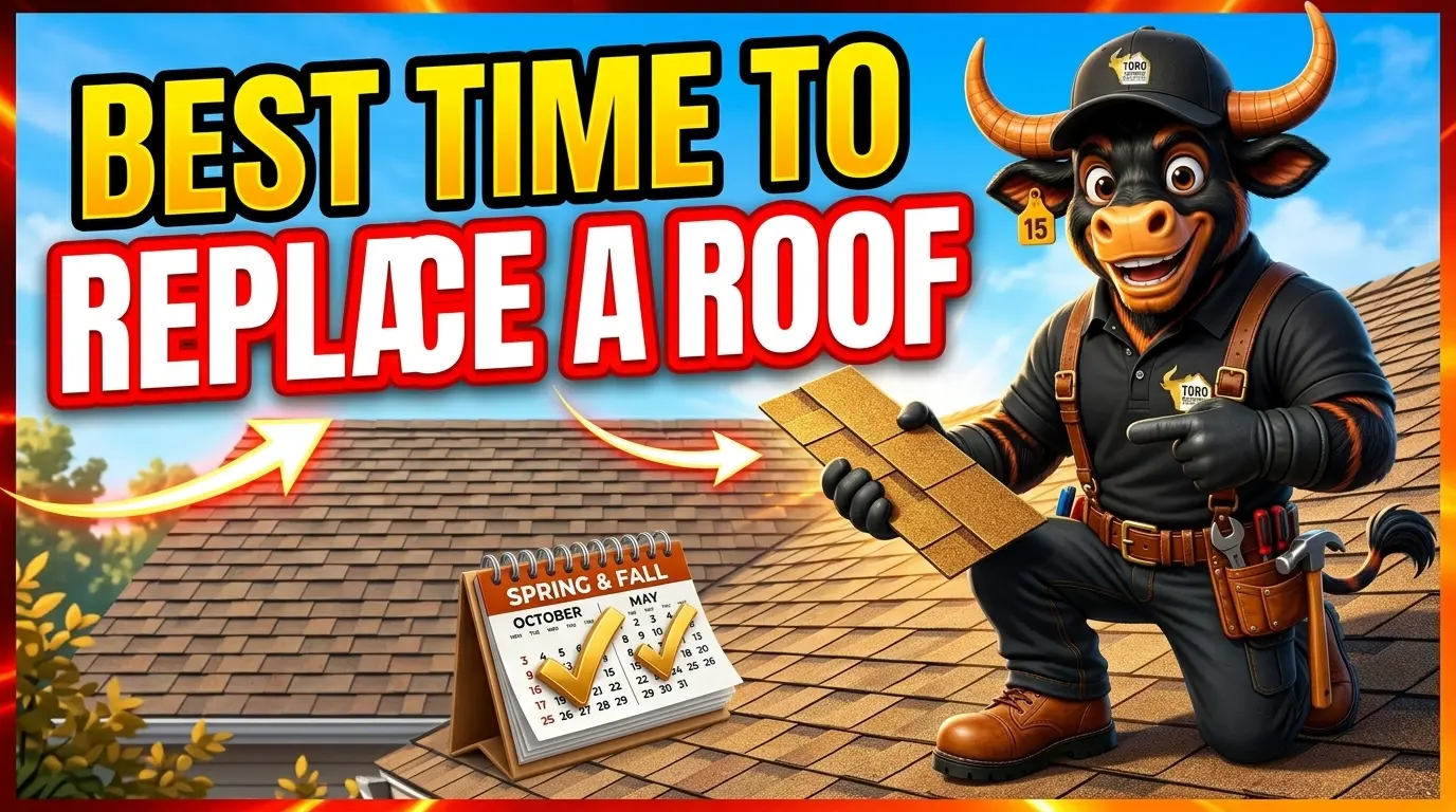 Fall roof replacement on a New Jersey home